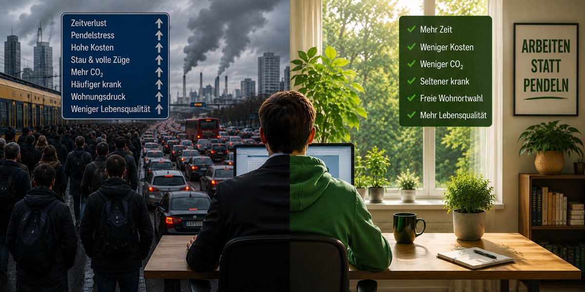 Titelbild für Die vertane Chance des Homeoffice